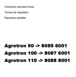 Deutz Fahr Agrotron 100 Tractor Parts Catalogue Manual