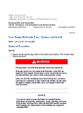 Caterpillar Cat 740 GC ARTICULATED TRUCK (Prefix 3T8) Service Repair Manual (3T800001 and up)