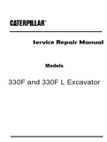 Caterpillar Cat 330F L Excavator (Prefix LCG) Service Repair Manual (LCG00001 and up)