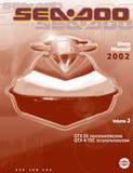 2002 Sea-Doo GTI LE Service Repair Manual
