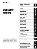 2003 Hino FB series Truck Service Repair Manual