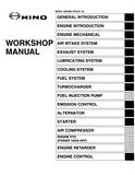 2006 Hino 165 series Truck Service Repair Manual
