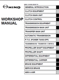 2007 Hino 268 series Truck Service Repair Manual