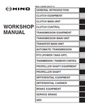 2012 Hino 238 Series Truck Service Repair Manual