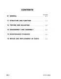 Komatsu 8V170-1 Series Engine Service Repair Manual