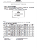 2002 Hino SG series Truck Service Repair Manual