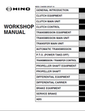 2011 HINO 338 series Truck Service Repair Manual