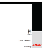STEYR 4085 Tractor Service Repair Manual