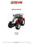 STEYR CVT 6130 Tractor Service Repair Manual
