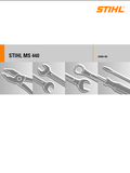 Stihl MS 440 Chainsaw Service Repair Manual