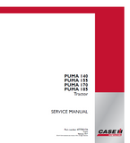 CASE IH PUMA 140 Tractor Service Repair Manual