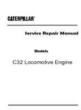 Caterpillar Cat C32 Industrial Engine (Prefix BT4) Service Repair Manual (BT400001 and up)