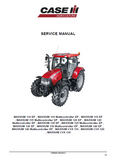 CASE IH MAXXUM 140 Multicontroller EP Europe F4DFE6132*A Service Repair Manual