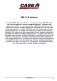 CASE IH FARMALL 100C Efficient Power Tier 4B (final) Tractor Service Repair Manual