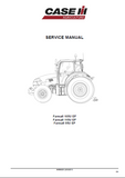 CASE IH Farmall 95U Efficient Power Tractor Service Repair Manual
