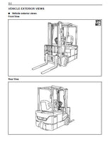 Toyota 7FBEF16 Electric Forklift Trucks Service Repair Manual