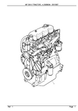 Massey Ferguson MF 354 V TRACTOR Parts Catalogue Manual