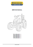 New Holland T8010 Tractor Service Repair Manual