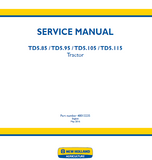 New Holland TD5.85 Tractor Service Repair Manual