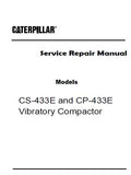 Caterpillar Cat CP-433E Vibratory Compactor (Prefix DAC) Service Repair Manual (DAC00001 and up)