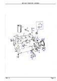 Massey Ferguson MF 194 F TRACTOR Parts Catalogue Manual