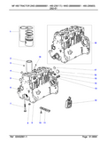 Massey Ferguson MF 460 TRACTOR 2WD (0000000001 - 460-239117) Tractor Parts Catalogue Manual