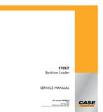 CASE 570ST Backhoe Loader Service Repair Manual