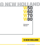New Holland W80 Wheel Loader Service Repair Manual