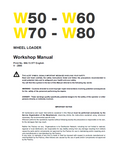 New Holland W80 Wheel Loader Service Repair Manual