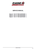 CASE IH Magnum 240 Continuously Variable Transmission (CVT) TIER 4B Tractor Service Repair Manual (PIN ZFRH05001 and above)