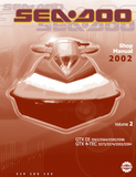 2002 Sea-Doo RX DI Service Repair Manual