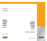 CASE 580SR SERIES 3 BACKHOE LOADER Service Repair Manual