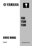 YAMAHA F50AEHT OUTBOARD Service Repair Manual L: 451812-