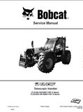 Bobcat (TL43.80) Telescopic Handler Service Repair Manual S/N B4BT11001 & Above