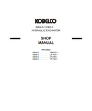 KOBELCO K905-II Hydraulic Excavator Service Repair Manual SN:LP-2401 and up