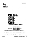 Komatsu PC250LC-6 Hydraulic Excavator Service Repair Manual (A82001 and up)