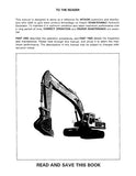 Hitachi EX400H Hydraulic Excavator operator’s manual Serial No. 02733 and up