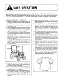 Kubota B9200HST Tractor Operator manual