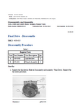 Caterpillar Cat 140H Motor Grader (Prefix 126) Service Repair Manual (12600001 and up)