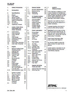 Stihl 021 Chainsaw Service Repair Manual