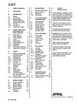 Stihl 021 Chainsaw Service Repair Manual