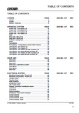 Crown SP3400 Series Forklift Parts Catalogue Manual