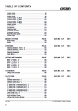 Crown SP3400 Series Forklift Parts Catalogue Manual