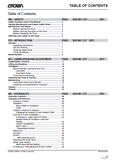 Crown SX3000 Series Forklift Service Repair Manual