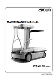 Crown WAVE50 Work Assit Vehicle Service Repair Manual