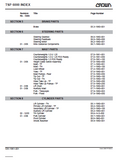 Crown TSP6000 Series Turret Order Picker Parts Catalogue Manual