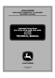 John Deere 3215 Lightweight Fairway Mower Service Repair Manual (tm1534)