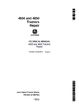 John Deere 4850 Tractor Service Repair Manual (tm1354)