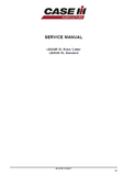 CASE IH LB434 XL Square Baler Service Repair Manual (PIN 4151 and above)