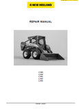 New Holland C185 Compact Track Loader Service Repair Manual